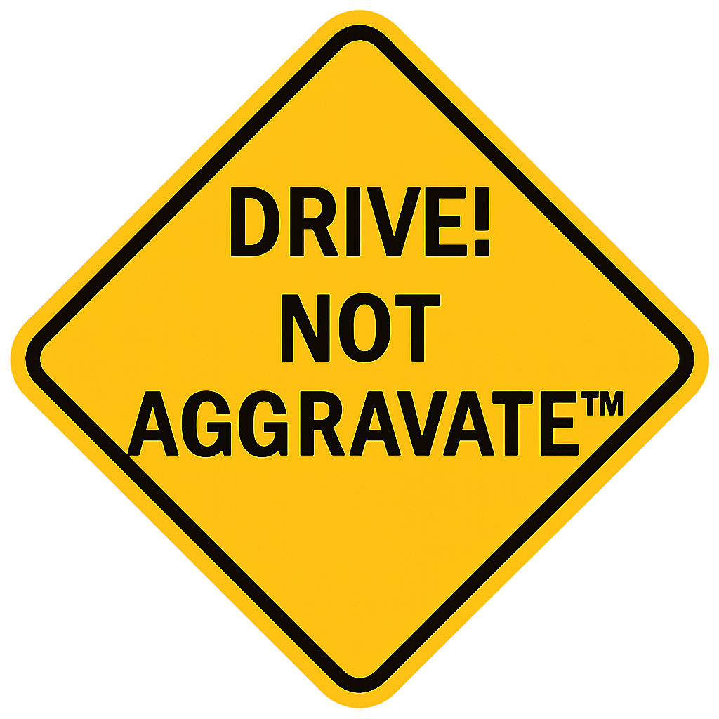 Drive! Not Aggravate™
